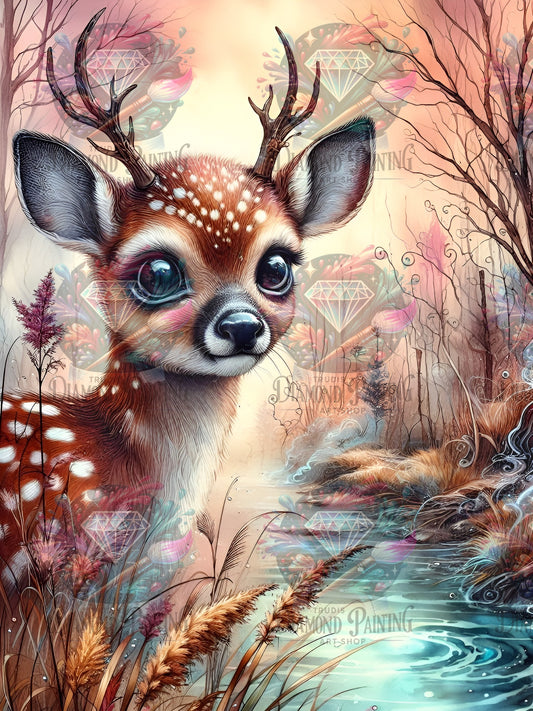 Diamond Painting Bouncy Biscuit von MoozyJo.ai