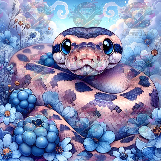 Diamond Painting Bramble & Bloom von MoozyJo.ai