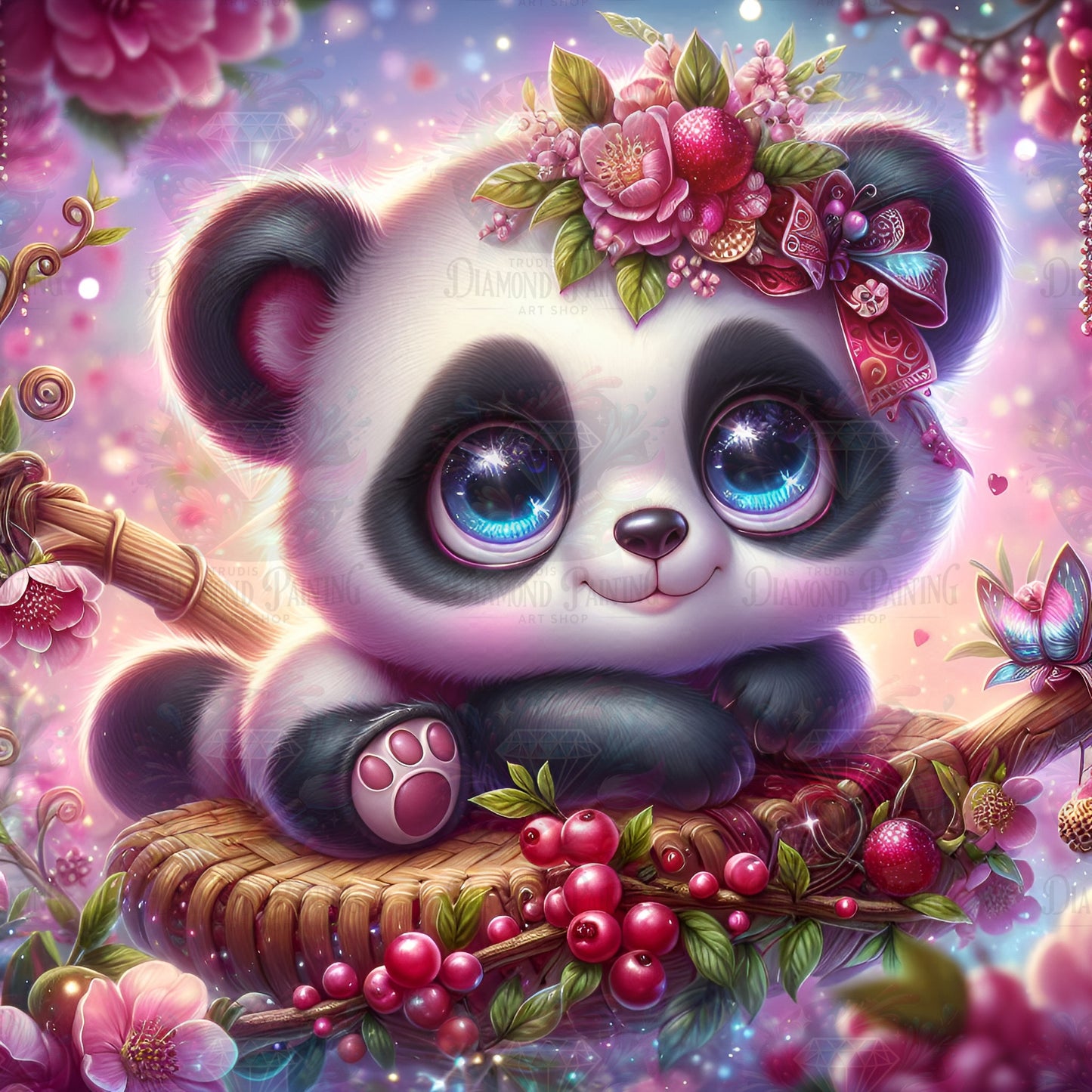 Cherry Panda Creature ©linchens_bunte_welt