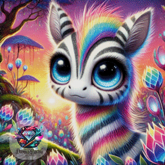 Diamond Painting Chroma Sprout ©MoozyJo.ai - 60x60cm mit 325 Farben