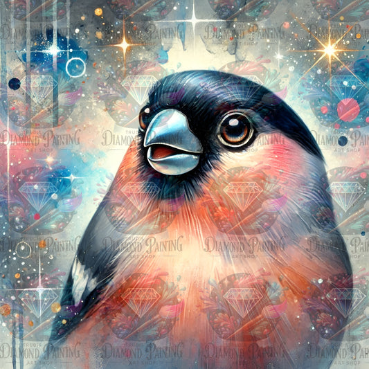 Diamond Painting Cosmic Chirp ©MoozyJo.ai