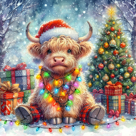 Cow-zy Christmas Vibes ©salzkatze.ai