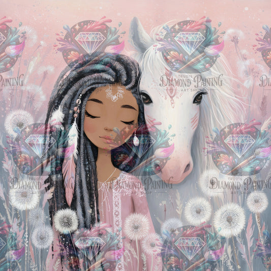 Diamond Painting Dandelion Dreams ©salzkatze.ai