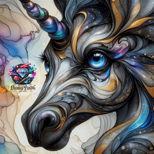Diamond Painting Dark Spectrum ©MoozyJo.ai - 70x70cm mit 220 Farben
