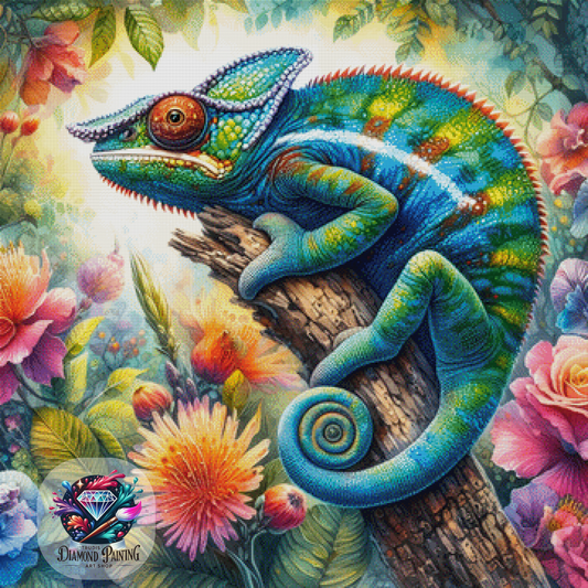 Diamond Painting Cameron ©salzkatze.ai - 90x90cm mit 425 Farben