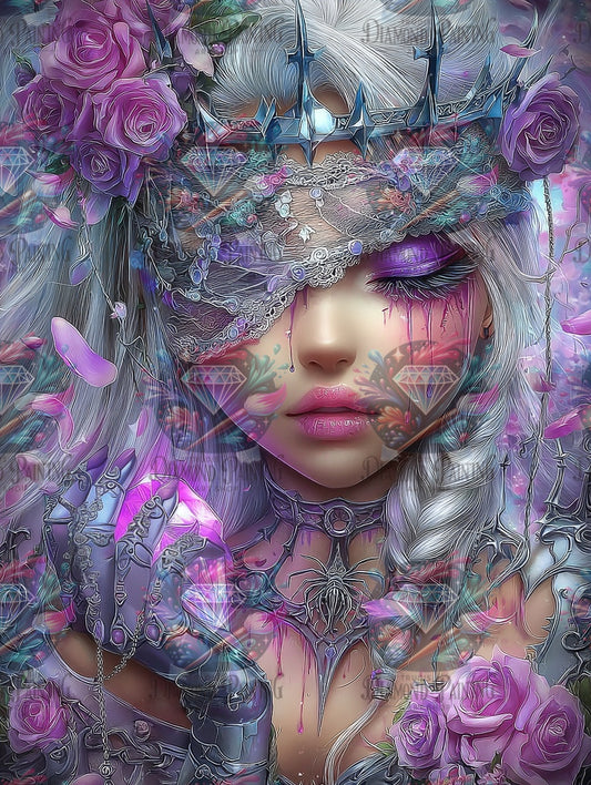 Diamond Painting Die Hüterin des blühenden Steins von Elly_A.I