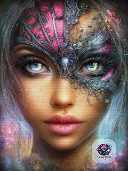 Diamond Painting Die Stille unter den Splittern ©Elly_A.I - 60x80cm mit 200 Farben (1x auf Lager)