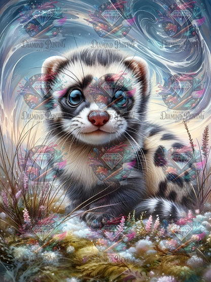 Diamond Painting Dizzy Dash von MoozyJo.ai