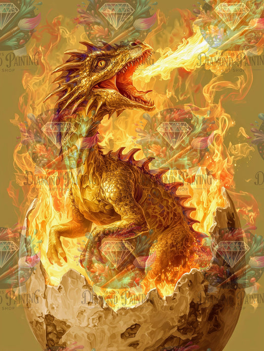 Diamond Painting Ember ©salzkatze.ai