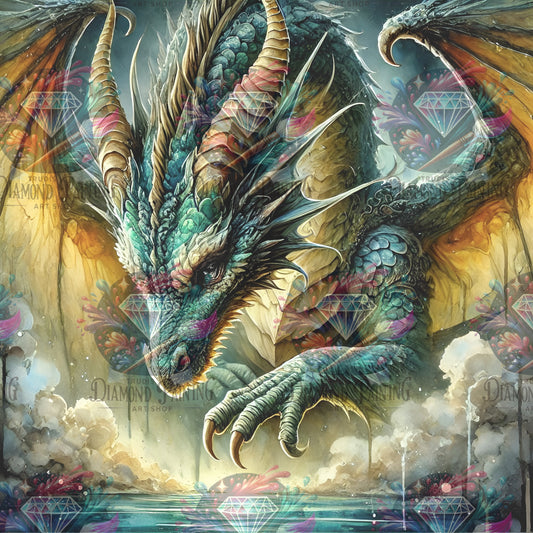 Diamond Painting Emerald Phantom ©MoozyJo.ai