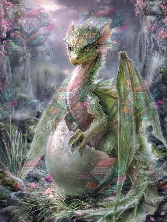Diamond Painting Emerald ©salzkatze.ai
