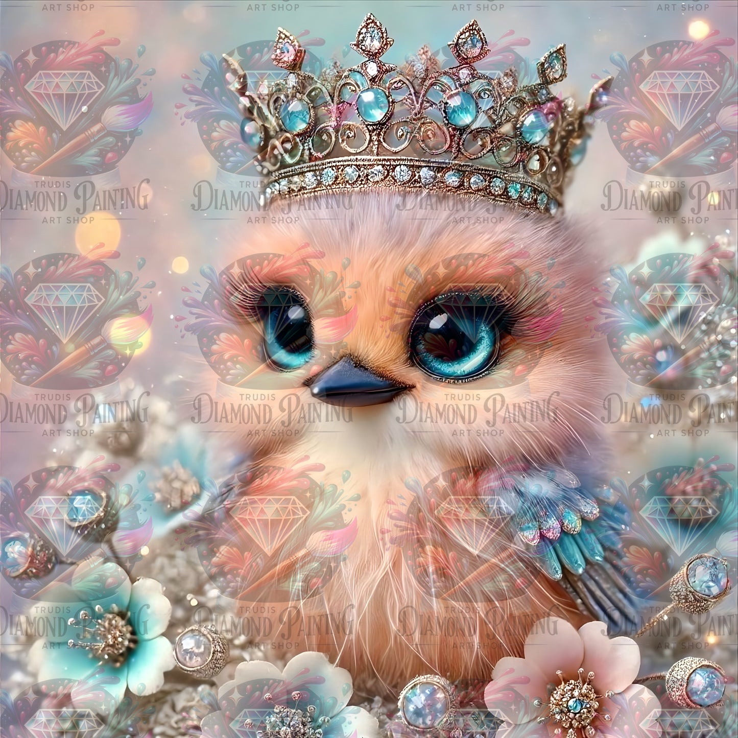 Diamond Painting Enchanted Bird Queen ©traumpixxel