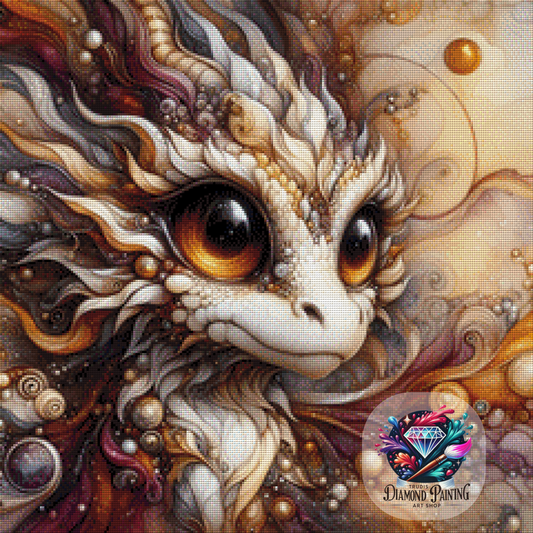 Diamond Painting Enchanted Orbits ©MoozyJo.ai - 60x60cm mit 155 Farben