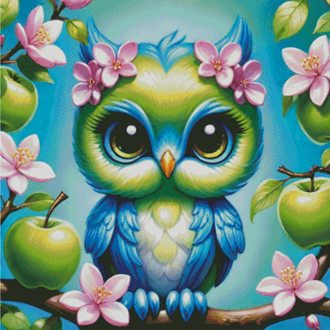 Sweet Apple Owl ©linchens_bunte_welt