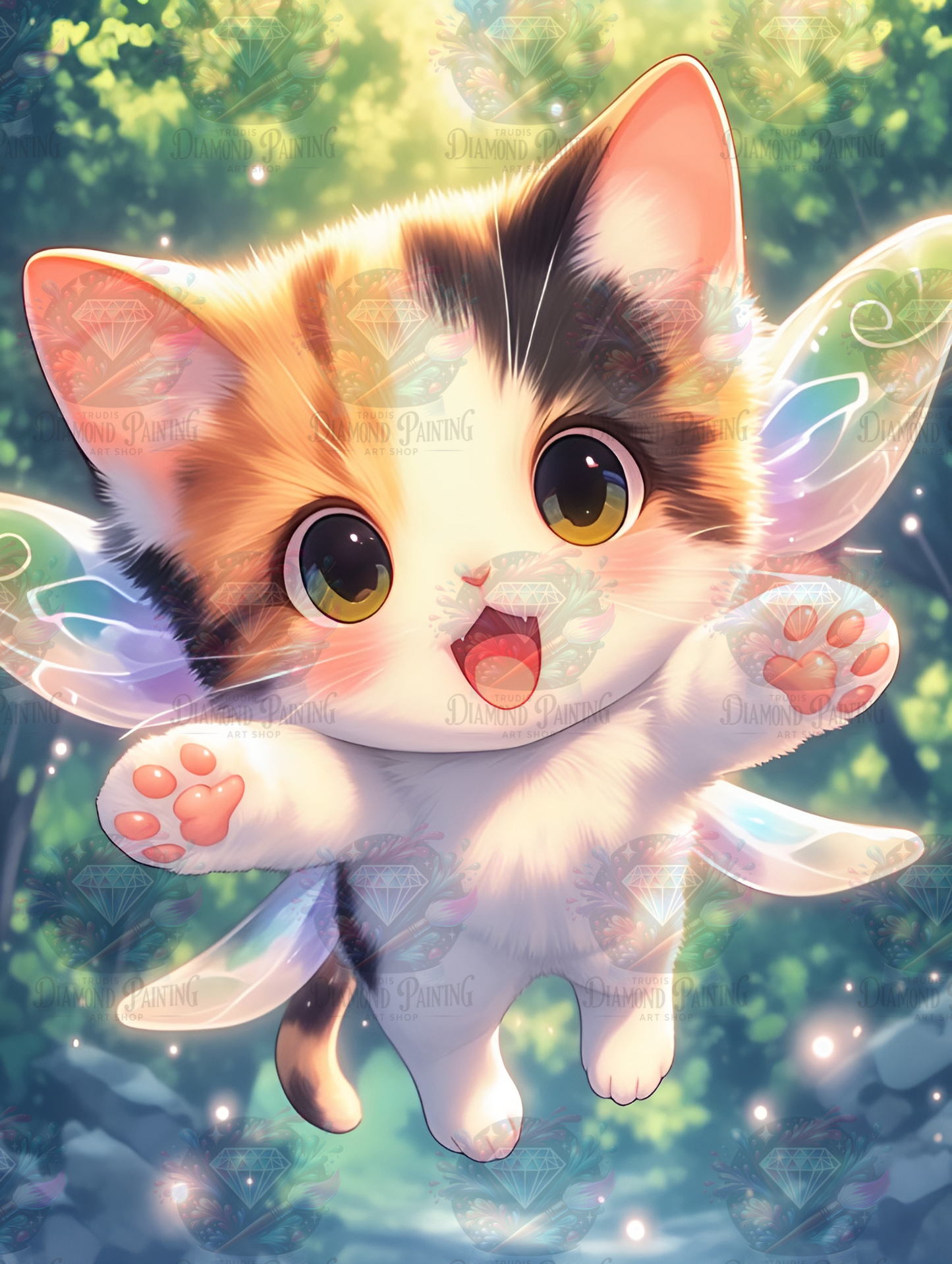 Fairy Dust Kitten ©salzkatze.ai