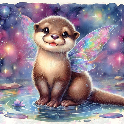 Fairy Otter ©salzkatze.ai