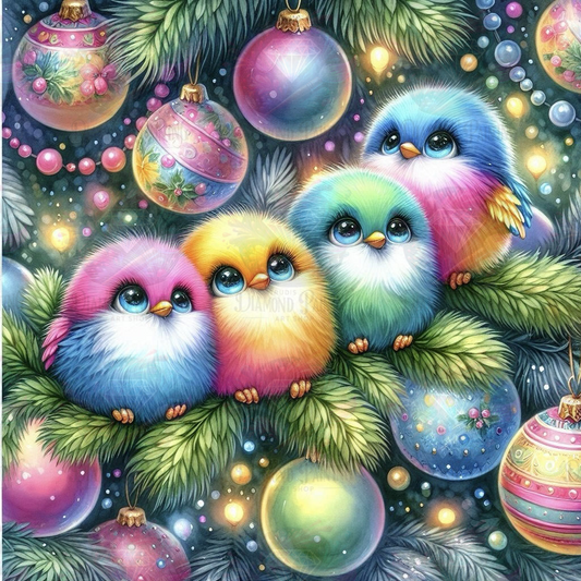 Festive Flock ©finira_artist