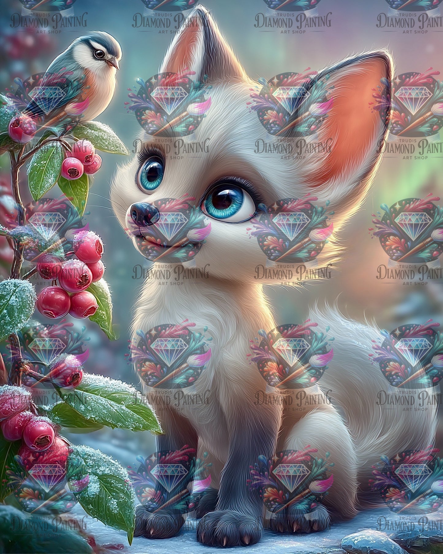 Diamond Painting Frostberry Friends von Traumpixxel