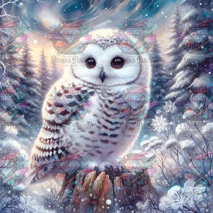 Diamond Painting Frozen Night Oracle (Winter) von MoozyJo.ai