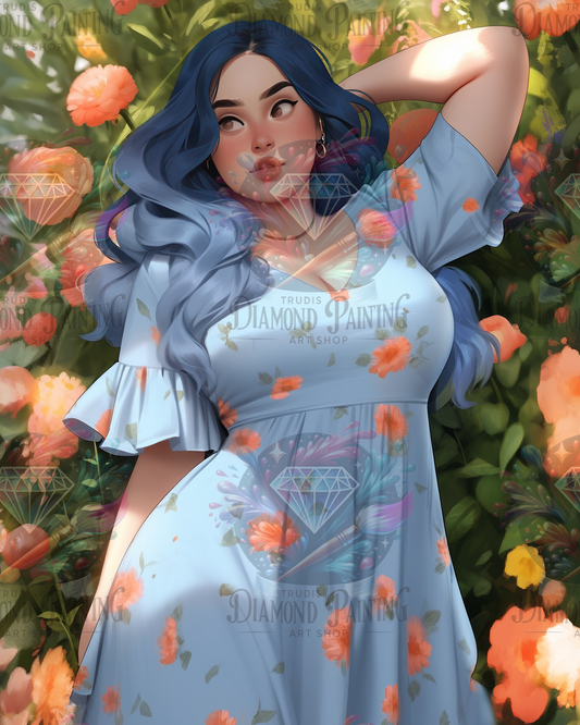 Diamond Painting Garden Muse ©shalajarias