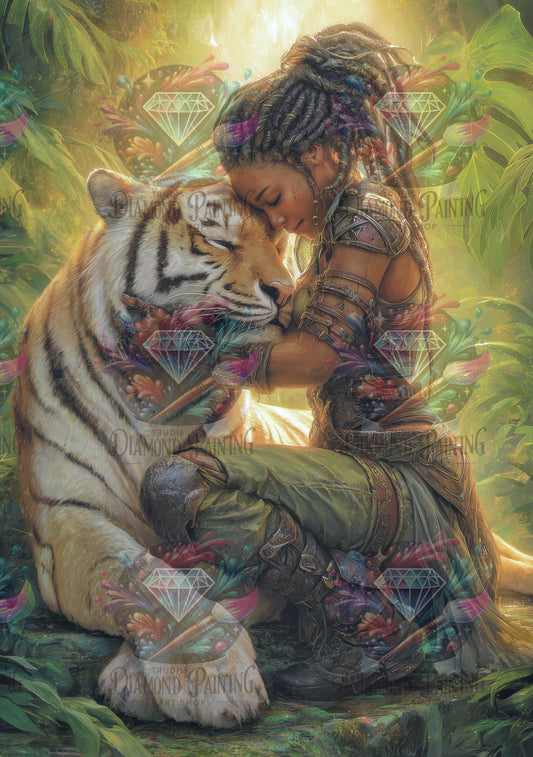 Diamond Painting Gefährten des Dickichts von Salzkatze.ai
