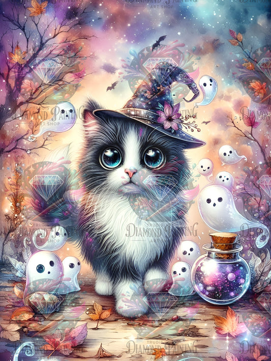 Diamond Painting Ghostly Companions von MoozyJo.ai