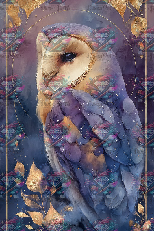 Diamond Painting Goldene Akzente von Salzkatze.ai