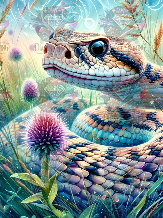 Diamond Painting Grassfire von MoozyJo.ai