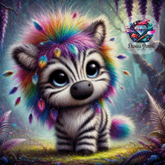 Diamond Painting Groovy Boho ©MoozyJo.ai - 50x50cm mit 275 Farben
