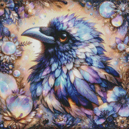 Full Fairy Dust Silver Diamond Painting Shades And Prisms ©MoozyJo.ai