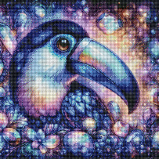 Full Fairy Dust Silver Diamond Painting Opals And Mirage ©MoozyJo.ai