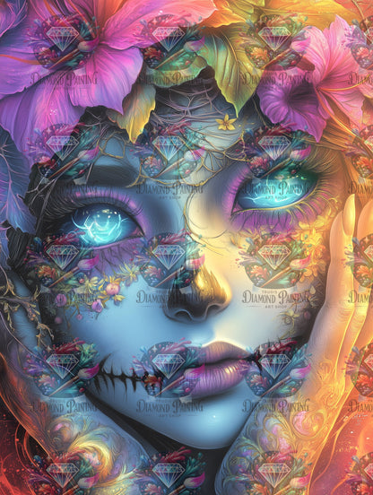 Diamond Painting Die Träumende der Zwischenwelt von Sweet_loco_ai