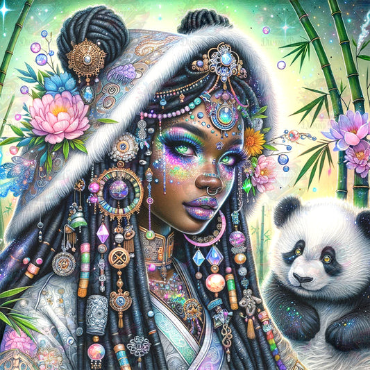 Panda Priestess ©sandrietta_ai