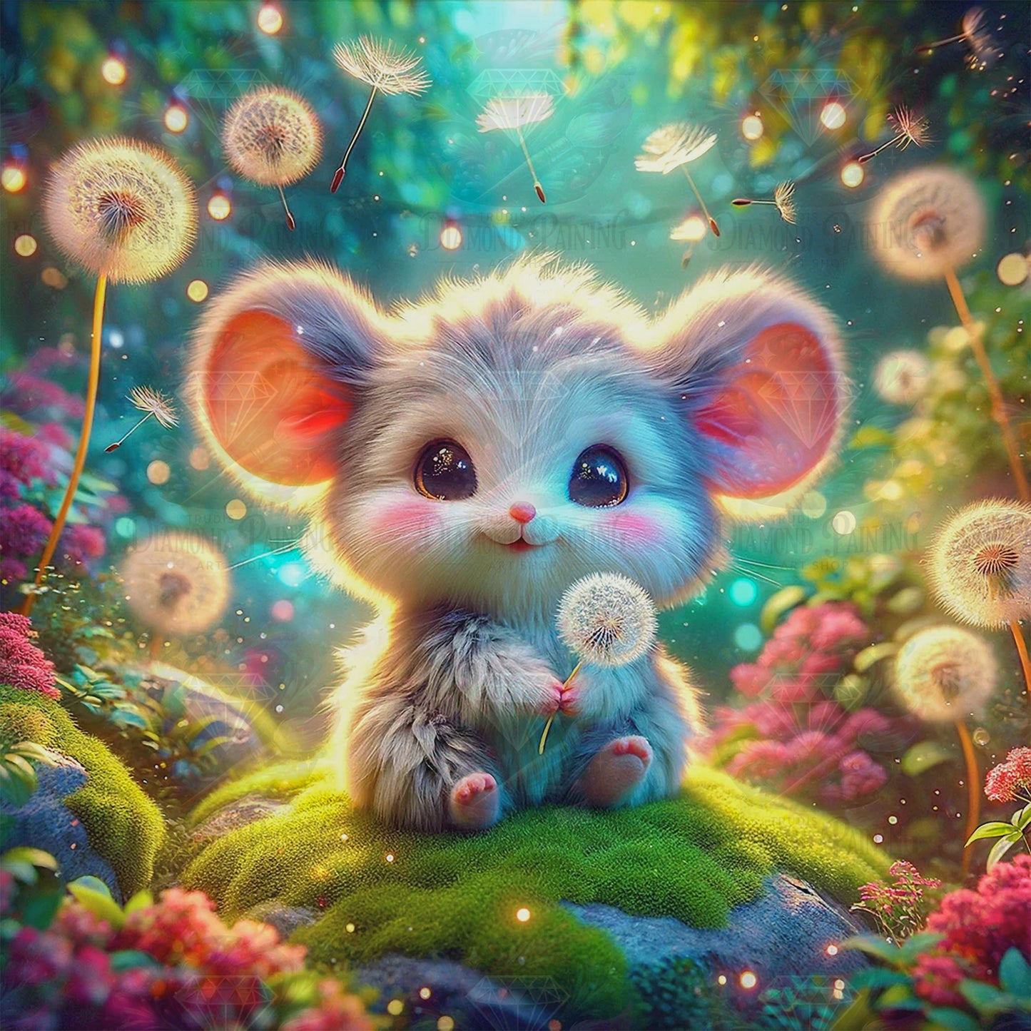 Dandelion Dream Mouse ©sandrietta_ai