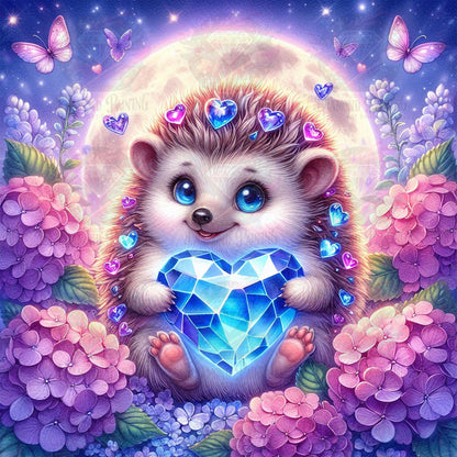 Moonlit Hedgehog ©sandrietta_ai