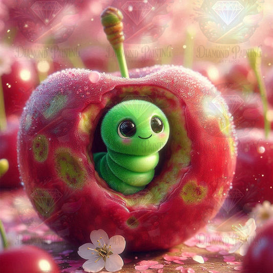 Diamond Painting Apple Cutie ©sandrietta_ai