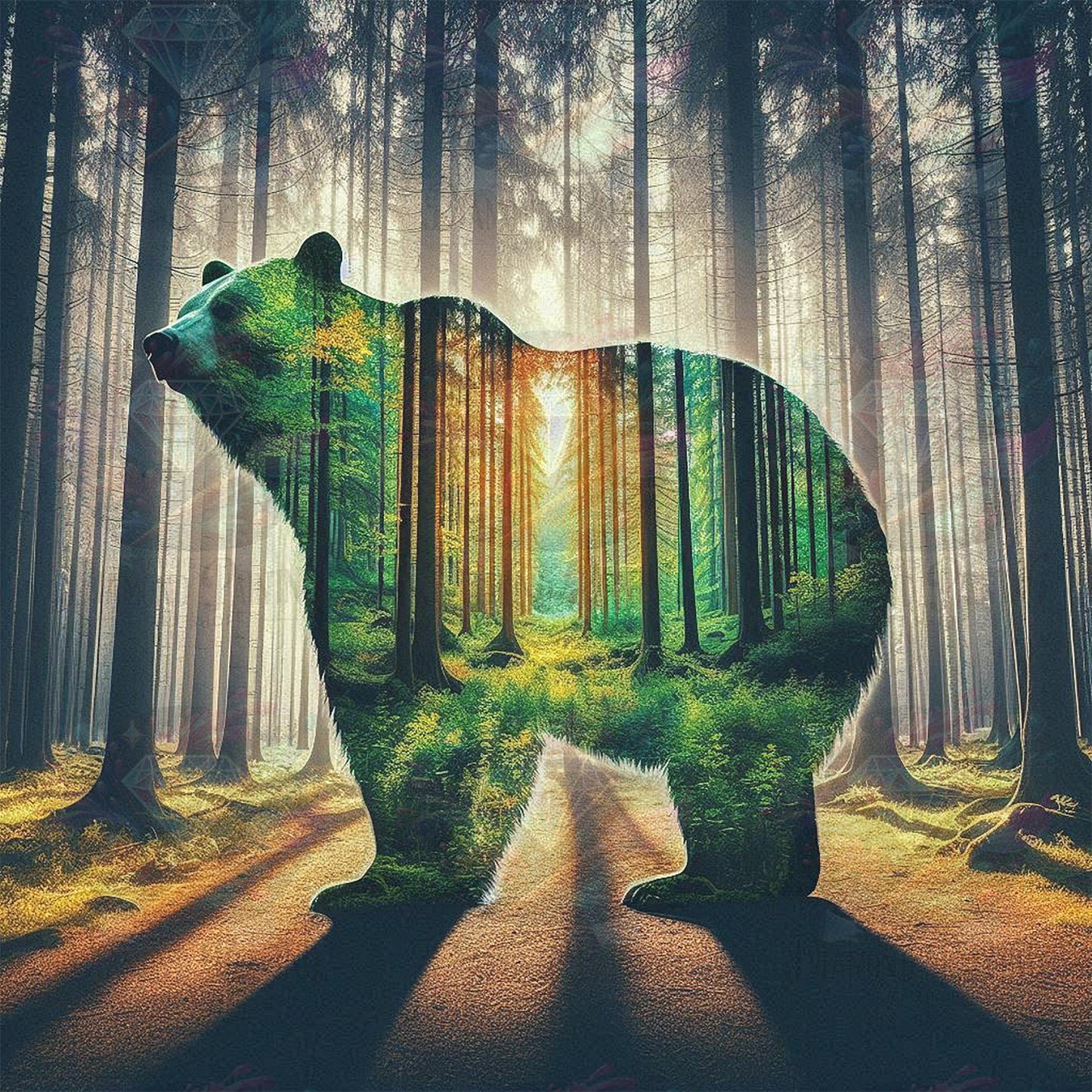 Path Of The Bear ©sandrietta_ai