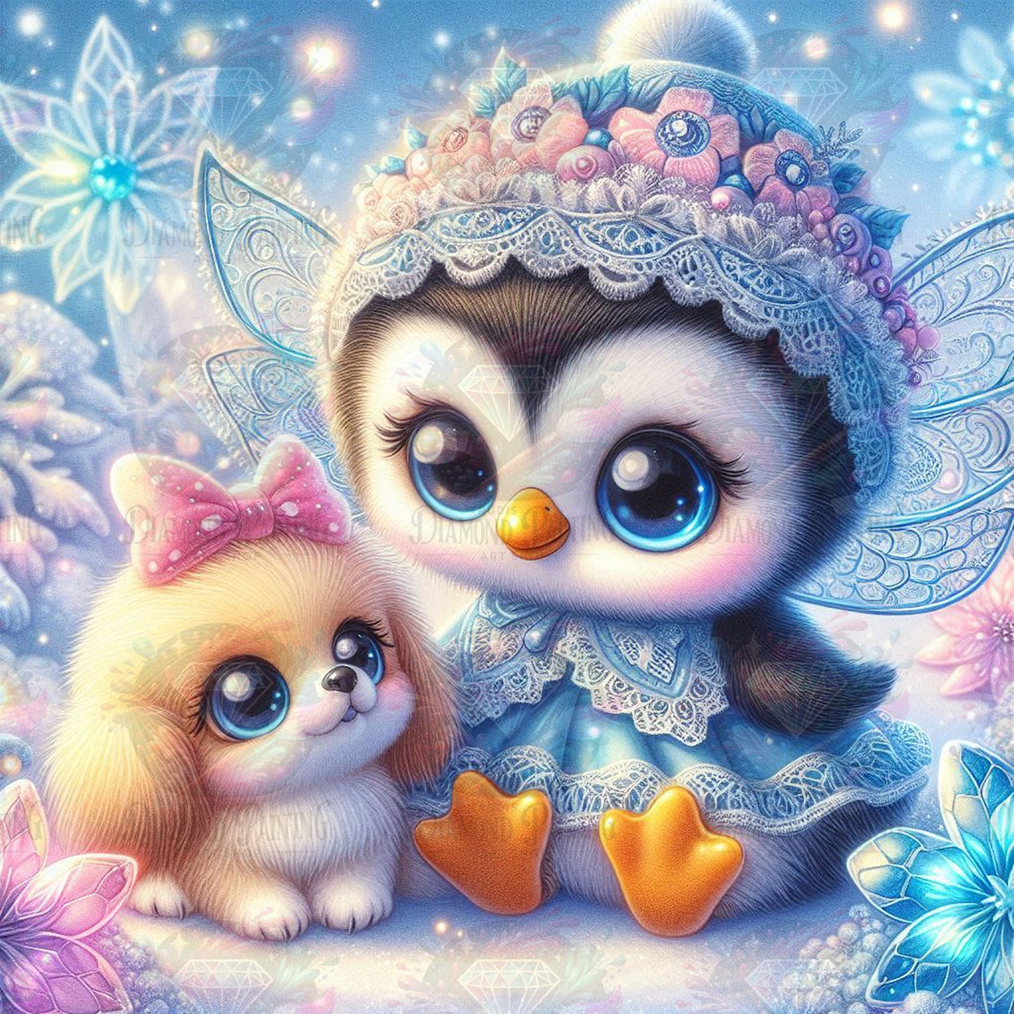 Enchanted Snowmates ©sandrietta_ai