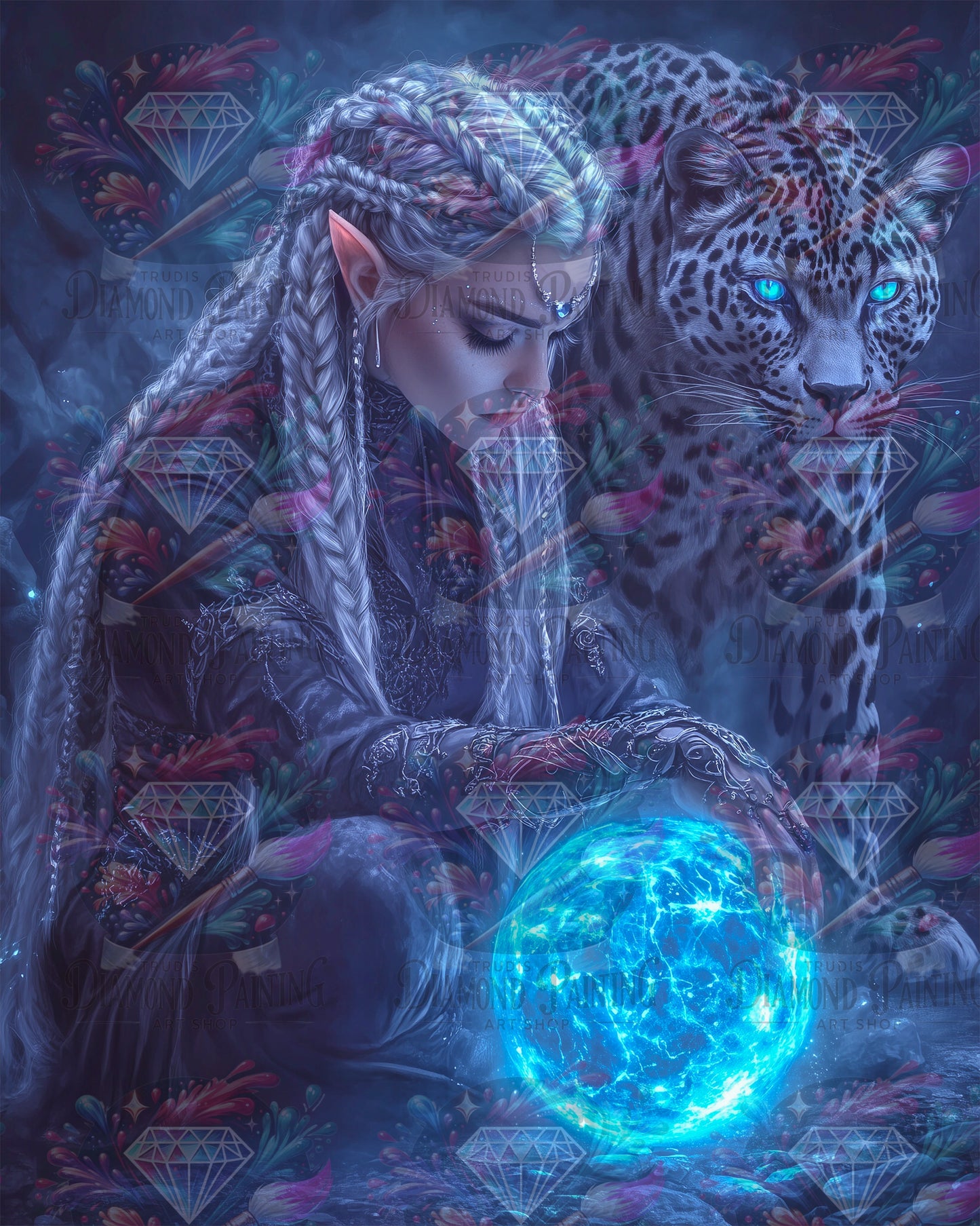 Diamond Painting The Midnight Prophecy ©sandrietta_ai