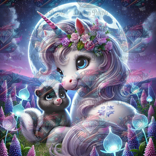 Diamond Painting Moonflower Magic ©sandrietta_ai