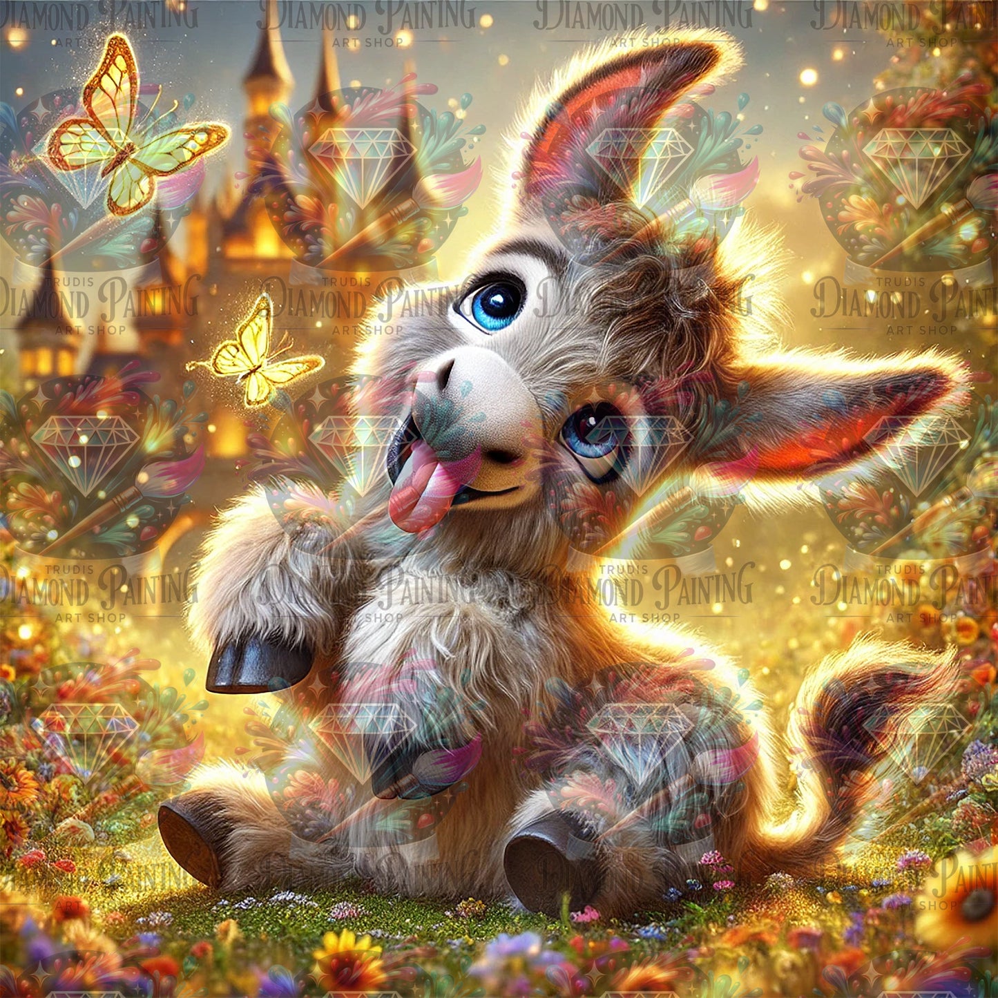 Diamond Painting Gleeful Glow ©sandrietta_ai