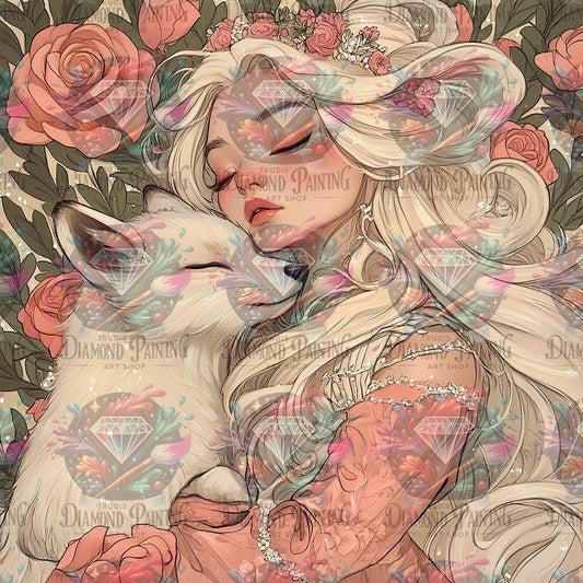 Diamond Painting Märchenhafte Verbundenheit ©sandrietta_ai