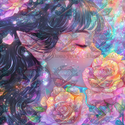 Diamond Painting Wo die Seele blüht ©sandrietta_ai