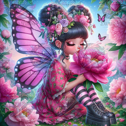 Diamond Painting Fiora Pfingstrose ©sandrietta_ai