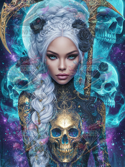 Diamond Painting Lunaris Mortem ©sandrietta_ai