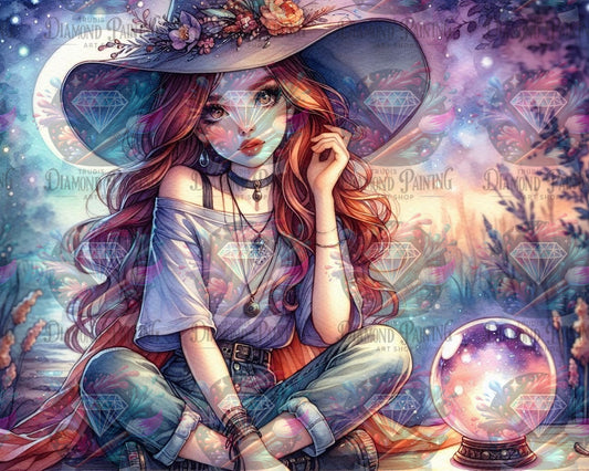 Diamond Painting Oracya – Stimme aus dem Nebel ©finira_artist