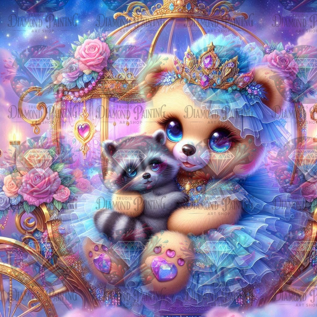 Diamond Painting Der Zauber schläft nie ©sandrietta_ai