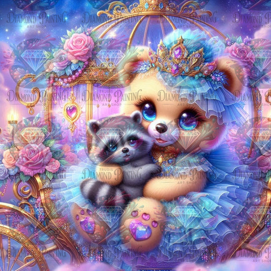 Diamond Painting Der Zauber schläft nie ©sandrietta_ai