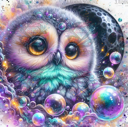 Diamond Painting Die funkelnde Nachtseele von Sandrietta_ai