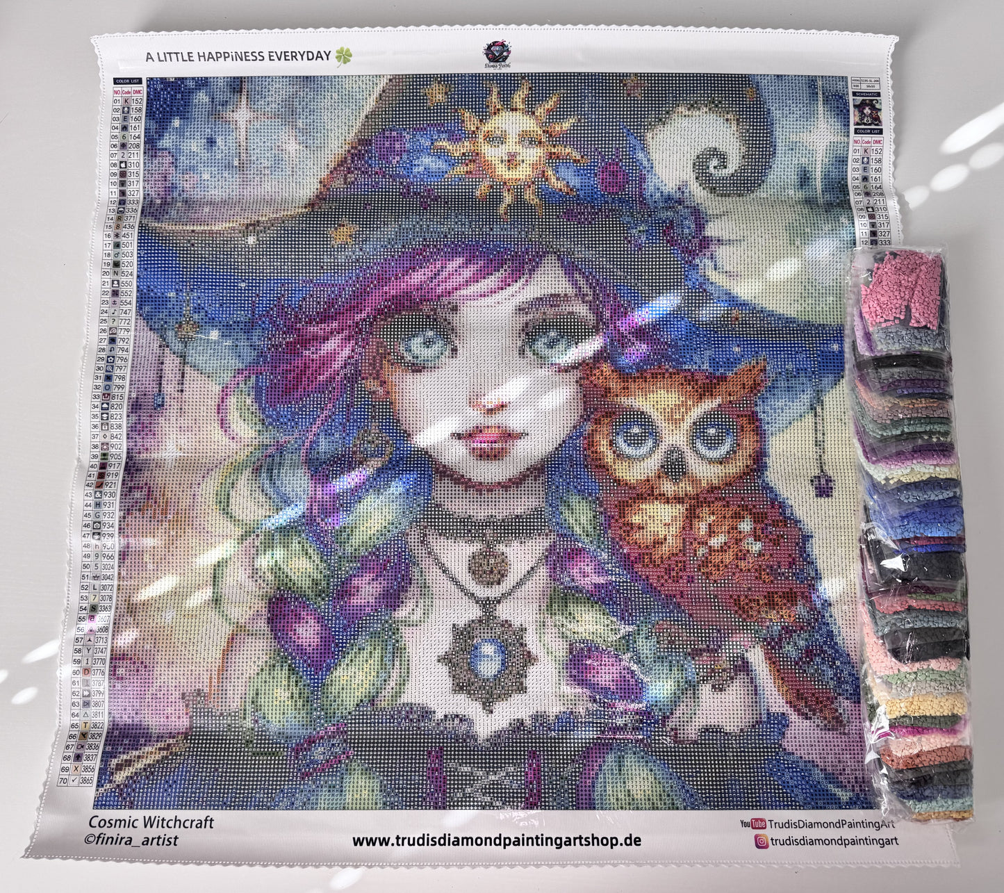 Diamond Painting Cosmic Witchcraft von Finira_artist